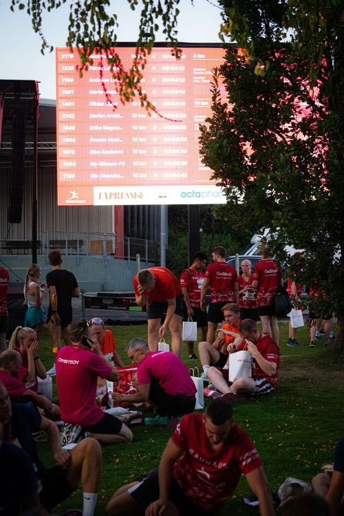 Storbildsskäm på Blodomloppet